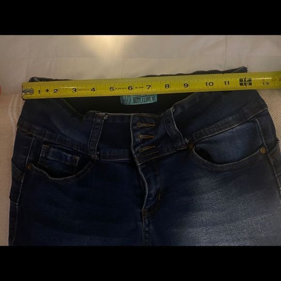 DARK WASH *WAX JEANS​​ - Picture 8 of 10